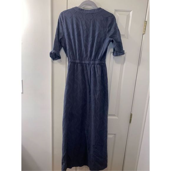 TAVIK NWT CAPRI SHORT SLEEVE MAXI DRESS in Ombre Blue - Picture 8 of 14
